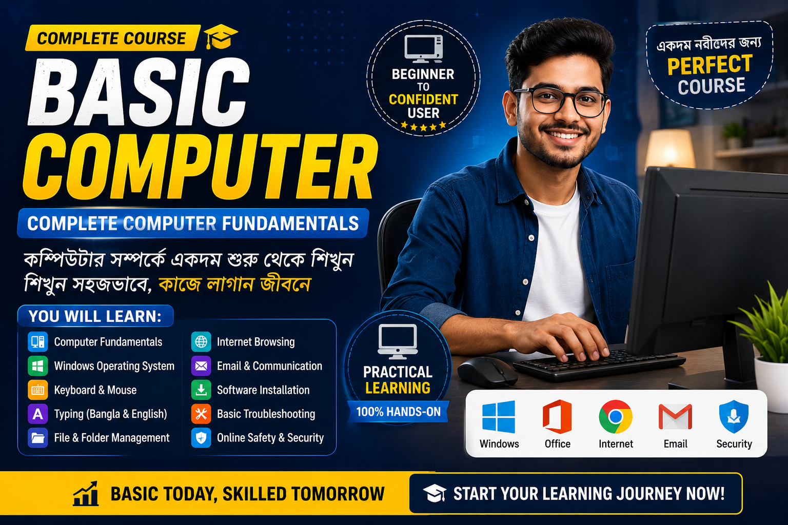 বেসিক কম্পিউটার – Complete Computer Fundamentals